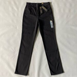 LEE Relaxed Fit Straight Leg High Rise Slimming Denim Jeans NWT Women’s 10Tall